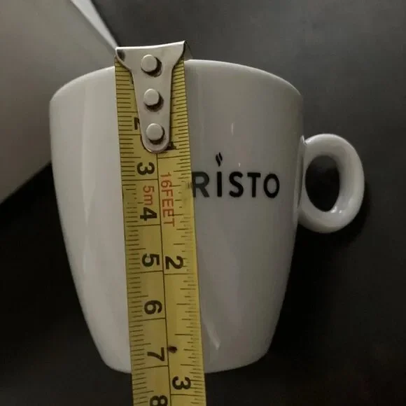 NEW - Baristo Cappuccino Set, 6 pieces cups and saucers - 6 oz cups or 180ml - Picture 6 of 6